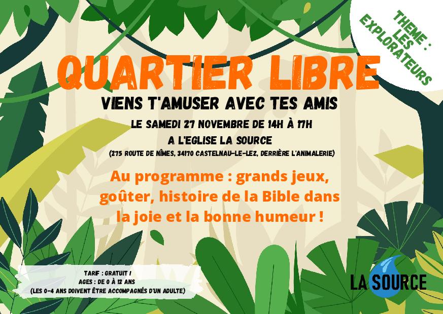 QUARTIER LIBRE